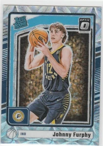 2024-25 Donruss Optic Johnny Furphy #261 Rated Rookie Scope Prizm 236/249 Pacers - Picture 1 of 1