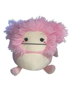 Peluche Squishmallows Brina The Bigfoot rosa suave Axoloti Yeti relleno NUEVO 2022 - Imagen 1 de 12