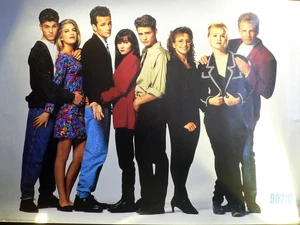 Beverly Hills 90210 - Hauptdarsteller - Starfoto A1 90x61cm gerollt - Picture 1 of 1