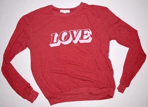 Spiritual Gangster "LOVE" Sweatshirt / Tee M Red T-Shirt FreeS&H - Picture 1 of 5
