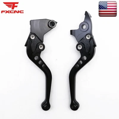 Palancas de freno y embrague CNC cortas para Royal Enfield Continental GT650 antes de 2022 Foto 1 de 4