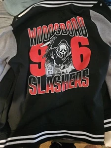 Ghostface Woodsboro Slashers Varsity Jacket Size M From the movie SCREAM - Picture 1 of 3