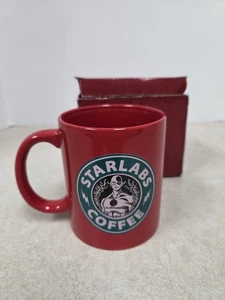 Red STARLABS COFFEE Porcelain Mug From DC Comics The Flash - Picture 1 of 4