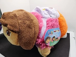 Nickelodeon Pillow Pets Pee-Wees Dora the Explorer 2011 11x12" Plush With Tags - Picture 1 of 11