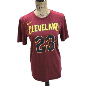 The Nike Tee Lebron James #23 Cleveland Cavaliers NBA Dri-Fit Women's S EUC - Picture 1 of 12