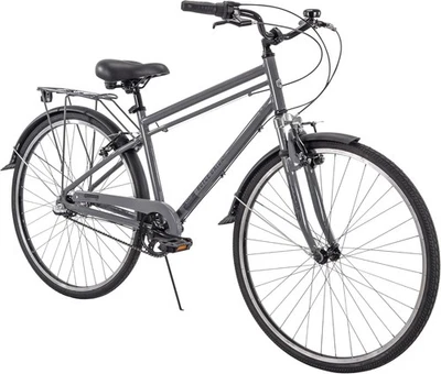NEW ROYCE UNION RMX 700c Mens 3-Speed Commuter Bike 21" Aluminum Frame Cool Gray - Image 1 of 4