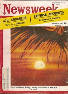 Newsweek 1961 Jan 9 87TH CONGRESS - Picture 1 of 1