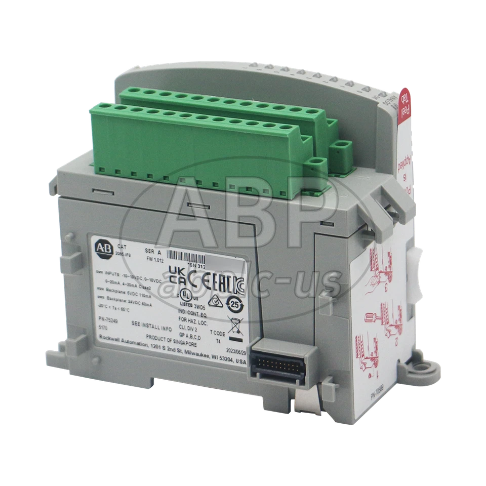 Allen Bradley Novo de Fábrica Selado 2085-IF8 Micro800 Módulo de Entrada Analógica de 8 Pontos - Imagem 1 de 4