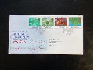 GB 1985 Composers FDC, Royal Mail Brand, Worcester Special Pmk (K204) - Bild 1 von 1
