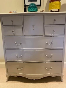 Chest of Drawers: Elegant 8 drawer, tall chest from the John Lewis Rose Range - Picture 1 of 10