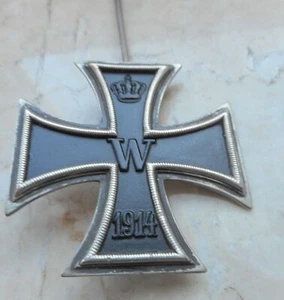 Orden Preußen Eisernes Kreuz 1 Klasse EK 1 1wk 800 Silber Gravur Name 1916 - Bild 1 von 10