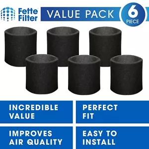 CMXZVBE38765 Wet/Dry Vac Foam Sleeve Wet Filter Compatible with CRAFTSMAN 6QTY - Picture 1 of 7