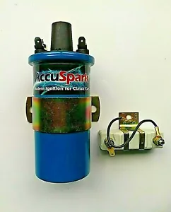 AccuSpark Classic 1.5 Ohm Ballast Sports Coil with Bracket & Ballast Resistor - Foto 1 di 3