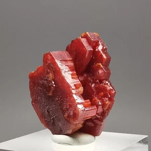 86,5 quilates / 17,3 g vanadinita / Mibladen, Marruecos / muestra mineral de cristal en bruto - Imagen 1 de 13
