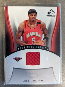 2006-07 SP Game Used Edition - Authentic Fabrics #102 Josh Smith (MEM)