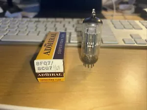 Admiral 8FQ7/8CG7 Vacuum Tube NOS - Picture 1 of 1