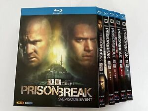 Prison Break Season 1-5 Blu-ray BD TV Series 12 Disc All Region Brand New Boxed