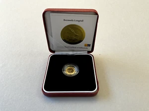 Bermuda Longtail $5 Gold Proof Coin 1.5g .999Au 2015 - 500 Minted - Picture 1 of 6