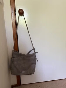 Women's Cabrelli Grey Casual Shoulder Handbag, length 72cm - Picture 1 of 6