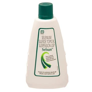 Selsun Suspension Shampoo: Entfernt Schuppen, reduziert Öl, stoppt Juckreiz. (120ml) - Bild 1 von 6