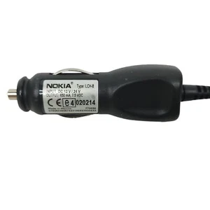 Nokia Travel Car Charger Type LCH-8 Input DC 12V 24V Output 650mA 7.5 VDC - Picture 1 of 8