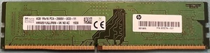 HP 933274-001 4GB 1Rx16 DDR4-2666Mhz PC4-21300 Desktop Memory Ram - Picture 1 of 1