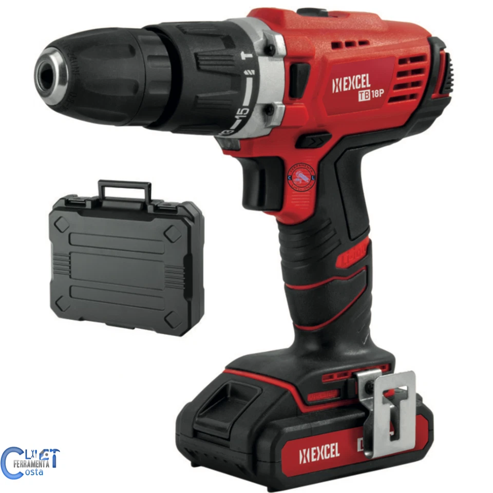 TRAPANO A BATTERIA EXCEL 18v - Immagine 1 di 1
