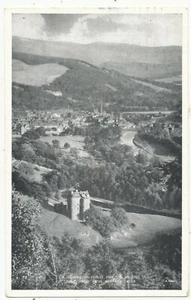 Un vistazo a Peebles and the Winding Tweed desde arriba Castillo de Neidpath, 1959 pieza - Imagen 1 de 2