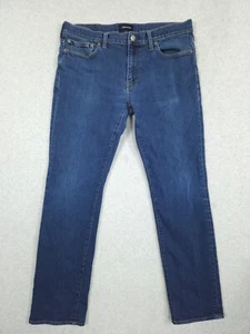 J Crew 484 Jeans Men's Size 35x32 Slim Fit Denim Straight Leg Blue Jeans Kurabo - Picture 1 of 12