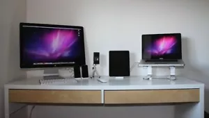 Pantalla de cine Apple MB382LL/A A1267 24" LCD TFT/MagSafe 2 +Mini puerto D USB-C - Imagen 1 de 12