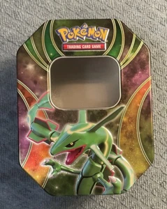 Pokemon TCG Rayquaza EX 2015 latta vuota da collezione senza confezioni o carte - Foto 1 di 6