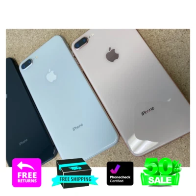 Apple iPhone 8 Plus 64GB Factory Unlocked Verizon Att All Colors 4G Very Good - Image 1 of 4