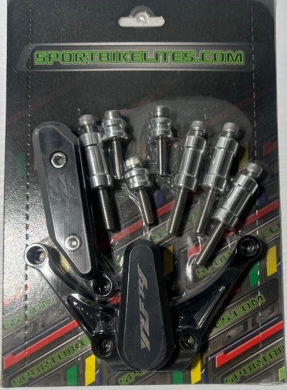 Yamaha YZF-R1 Starter Stator Cover Crash Pad Protector Slider, Black 09-14 - Image 1 of 3