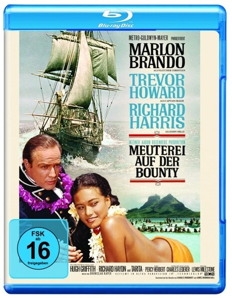 MEUTEREI AUF DER BOUNTY -MARLON BRANDO,TREVOR HOWARD,RICHARD HARRIS BLU-RAY NEW - Image 1 of 1