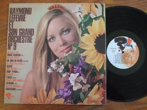 LP 33T RAYMOND LEFEVRE & SON GRAND ORCHESTRA N°9 OH HAPPY DAY F LAI M JARRE EX - Picture 1 of 2