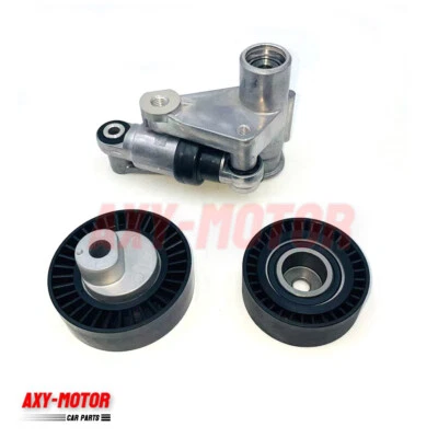 3Pcs Belt Tensioner For BMW E39 E34 E36 E46 325i + Hydraulic Tensioner + Pulleys - Image 1 of 4