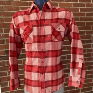 Camicia vintage anni '80 e '90 Grunge Northwest Territory uomo a L a quadri flanella abbottonata - Foto 1 di 11