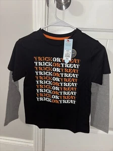 Cat And Jack Trick Or Treat Shirt - Picture 1 of 2