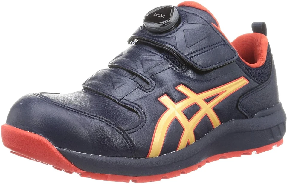ASICS Working Safety Shoes WIN JOB CP307 BOA WIDE 1273A028 Navy US7(25cm)