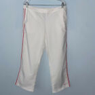 Vintage Nike Athletic Wind Breaker White Pink Pants L (12-14) RN 56323 CA 05553