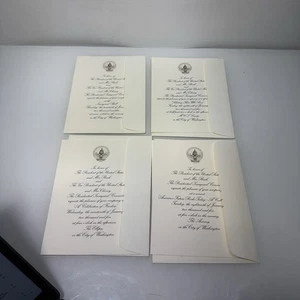2005 President George W. Bush Inauguration Inaugural Ball Invitation Dick Cheney - Picture 1 of 9