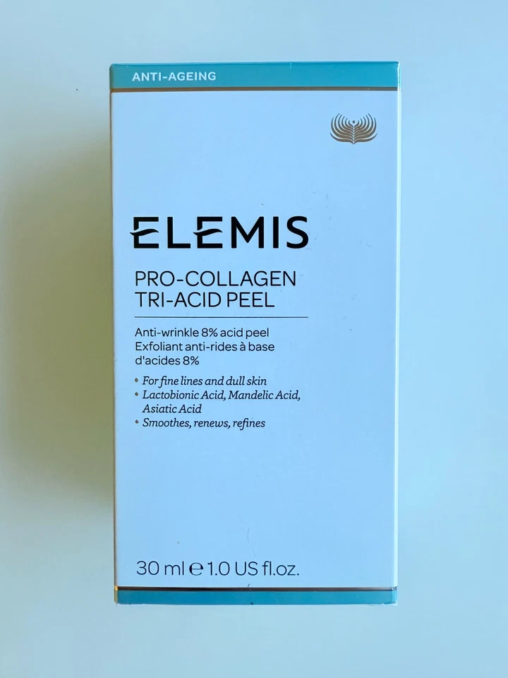 ELEMIS PRO COLLAGEN TRI ACID PEEL 30ml 1.0oz EXP 2027 GENUINE NEW!!! - Image 1 of 1