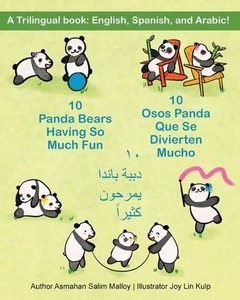 10 Osos Panda Que Se Divierten Mucho: A Trilingual book: English, Spanish, and A - Picture 1 of 1