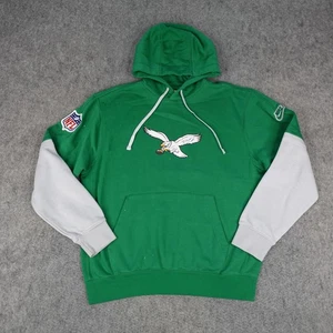 Philadelphia Eagles Hoodie Herren Medium Kelly Green NFL Nike Throwback Pullover - Bild 1 von 14
