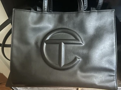 Bolso de compras Telfar negro tamaño mediano Foto 1 de 2