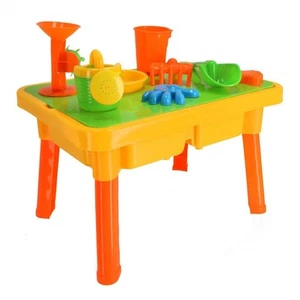 Beach Kinder Spieltisch Sandkasten Wassertisch Wasserspielzeug Garten Spielzeug - Bild 1 von 7