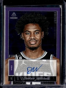 2022-23 Chronicles Davion Mitchell Luminance Portrait Auto /149 Kings NM-MINT++ - Picture 1 of 2