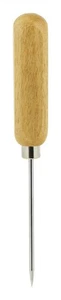 Pictura de hielo de acero Harold's Kitchen 43108 8 L in. con mango de madera cuadrado - Imagen 1 de 2