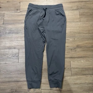 BYLT Premium Basics Active Jogger Pants Dark Charcoal Grey Large Hiking Running - Picture 1 of 12
