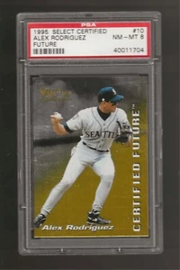 1995 Select Certified Future Alex Rodriguez PSA 8 NM MINT - Picture 1 of 1